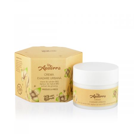 Apiterra crema Evadare Urbana, 50 ml, Apicola Pastoral Georgescu