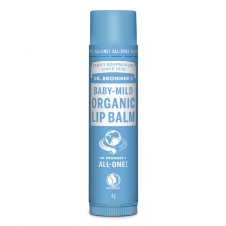 Balsam de buze Organic fara miros, 4 g, Dr. Bronner's