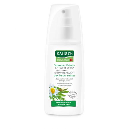 Spray pentru descurcarea parului cu ierburi elvetiene, 100 ml, Rausch