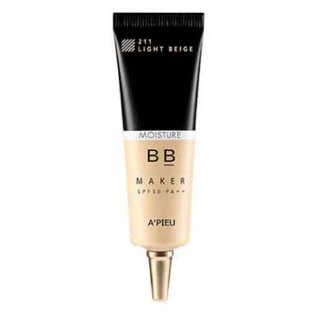 BB Marker hidratant SPF 30 PA++, Nuanta Light Beige, 20 g, Apieu