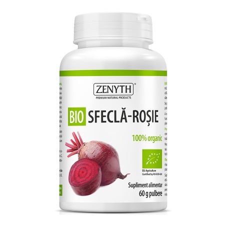 Bio Sfecla Rosie pulbere, 60 g, Zenyth