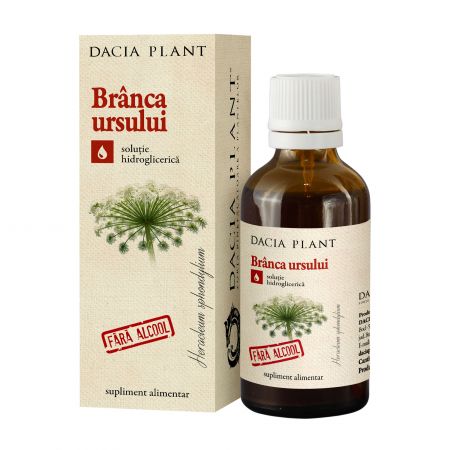 Branca ursului fara alcool, 50 ml, Dacia Plant