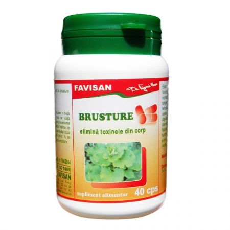 Brusture, 40 capsule, Favisan