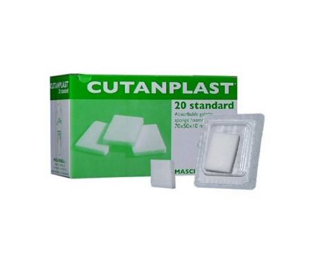 Burete Hemostatic, 70 x 50 x 10 cm, 1 bucata, Chris Pharma Blue