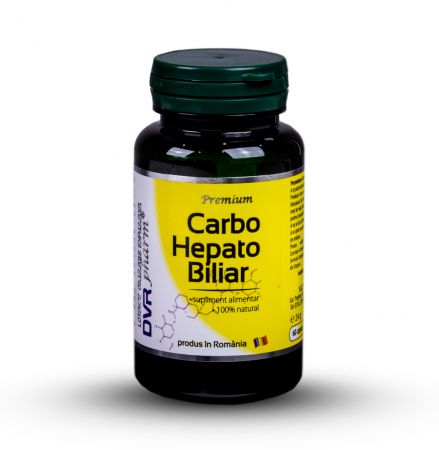 Carbo Hepato Biliar, 60 capsule, Dvr Pharm