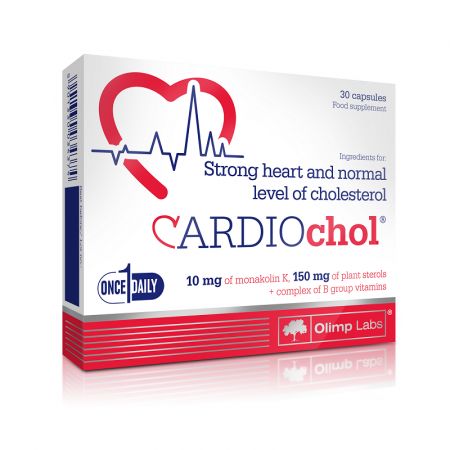 Cardiochol, 30 capsule, Medicinas 