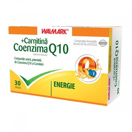 Coenzima Q10 + Carnitina, 30 capsule, Walmark