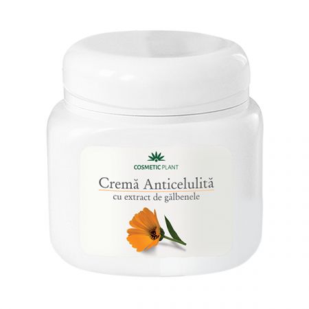 Crema anticelulitica cu extract de galbenele, 500 ml, Cosmetic Plant