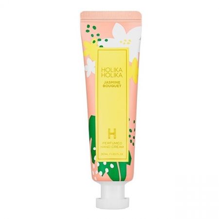 Crema de maini hranitoare cu iasomie Bouquet Perfumed, 30 ml, Holika Holika