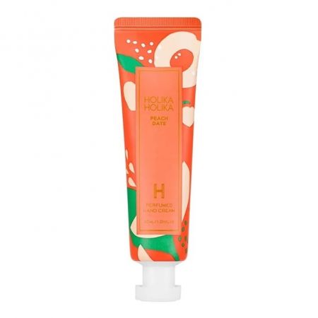 Crema de maini hranitoare cu piersica Bouquet Perfumed, 30 ml, Holika Holika