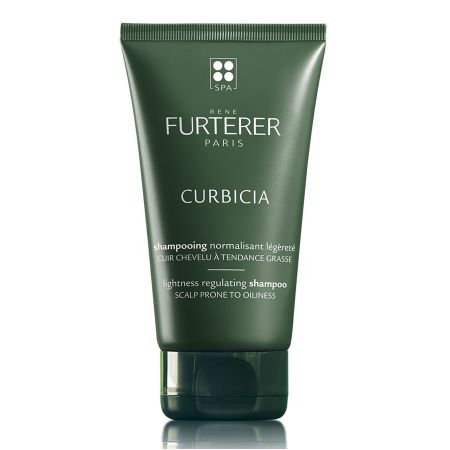 Sampon purifiant pentru scalp cu tendinta de ingrasare Curbicia, 150 ml, Rene Furterer