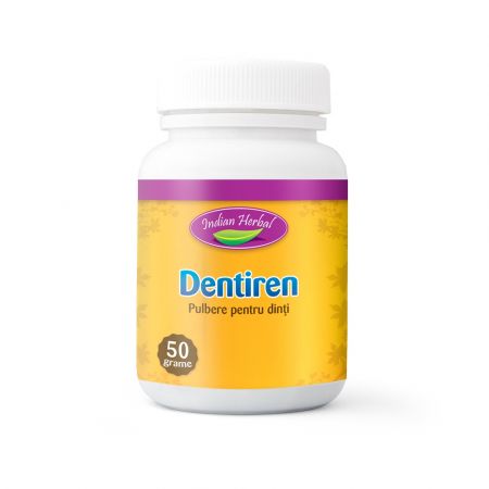 Dentiren pulbere pentru dinti, 50 gr, Indian Herbal