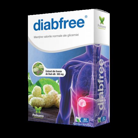 Diabfree, 30 capsule, Polisano