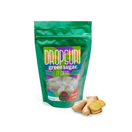 Dropsuri Green Sugar (ghimbir), 150g, Remedia