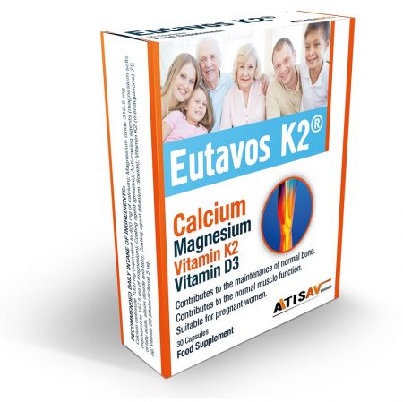 Eutavos K2, 30 capsule, Atisav Pharma 