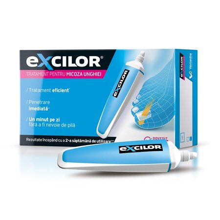Excilor stilou aplicator pentru infectia fungica a unghiei, 3.3 ml, Magna Pharm