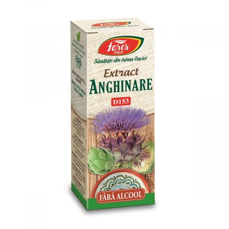 Extract de Anghinare fara alcool, D153,  50 ml, Fares