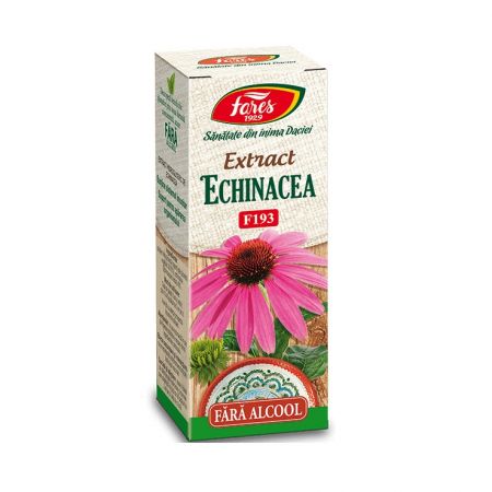 Extract hidrogliceric de Echinacea fara alcool, F193, 50 ml, Fares