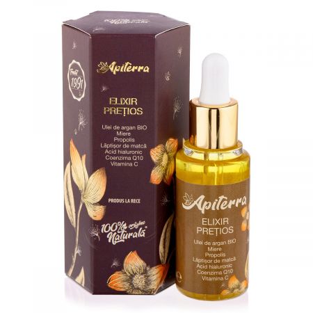 Elixir pretios Apiterra, 30 ml, Apicola Pastoral Georgescu 