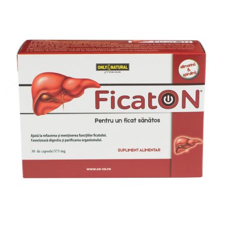 FicatON, 30 capsule, Only Natural