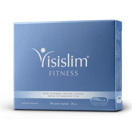 Capsule pentru arderea grasimilor si mentinerea tonusului Visislim Fitness, 30 capsule, Vitaslim