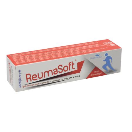 Gel cu arnica si ardei iute Reumasoft, 40 g, Laropharm