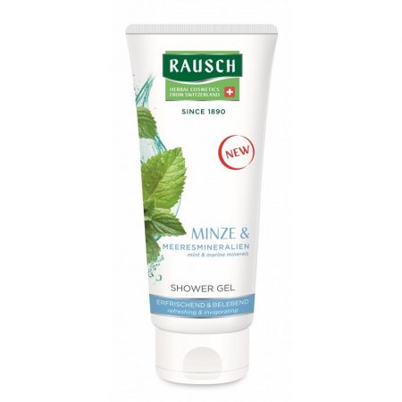 Gel de dus cu menta, 200 ml, Rausch