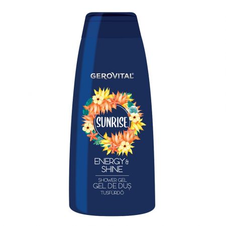 Gel de dus Sunrise, 400 ml, Gerovital