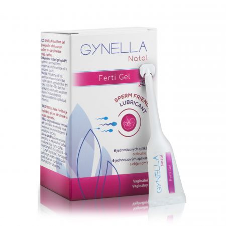 Gel lubrifiant Gynella Natal Ferti, 6 x 5 ml, Heaton