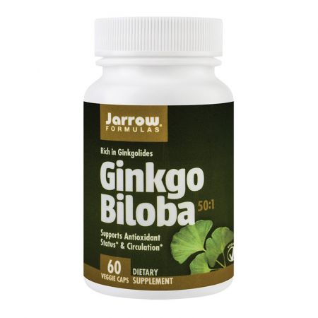 Ginkgo Biloba 60mg Jarrow Formula, 60 capsule, Secom