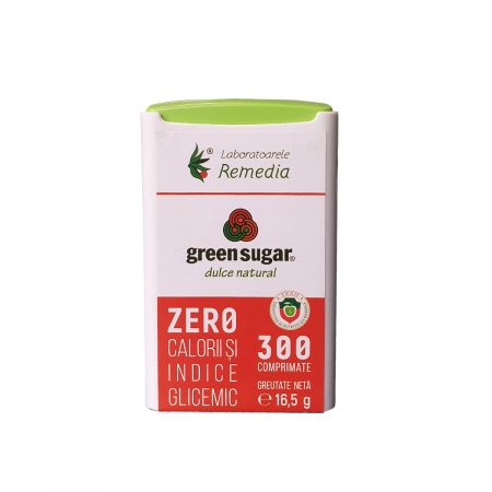 Green Sugar Dispenser, 300 comprimate, Remedia