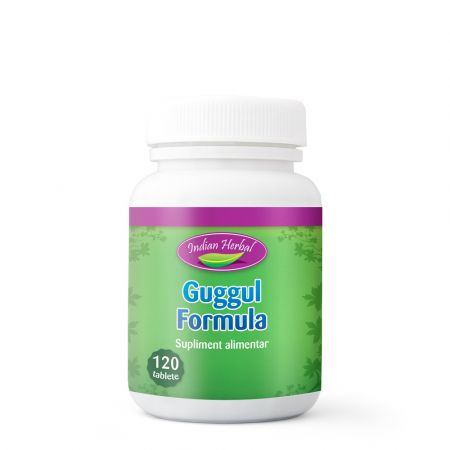 Guggul Formula, 120 tablete, Indian Herbal