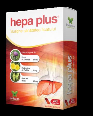 Hepa Plus, 30 capsule, Polisano