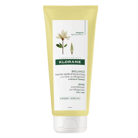 Balsam cu ceara de magnolie pentru par tern, 200 ml, Klorane