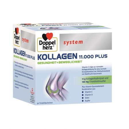 Kollagen 11.000 Plus, 30 flacoane unidoza, Doppelherz