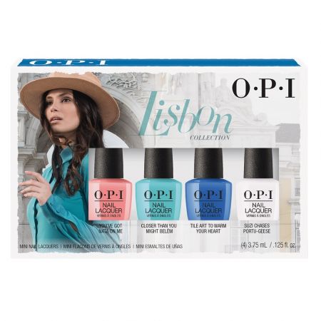 Lac de unghii Nail Lacquer Lisbon Collection, 4 x 3.75 ml, OPI