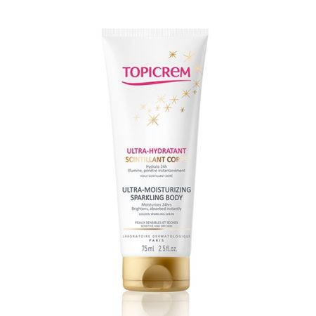 Lapte corp ultrahidratant Sparkling Topicrem, 75 ml, NIGY