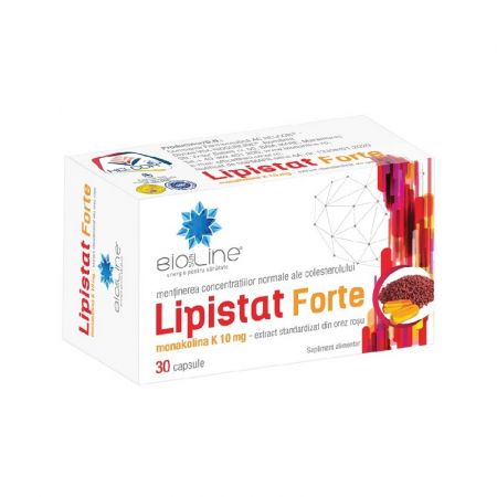 Lipistat Forte, 30 capsule, Helcor