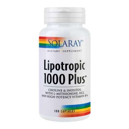 Lipotropic 1000 Plus Solaray, 100 capsule, Secom