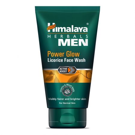 Lotiune pentru curatarea fetei cu Lemn Dulce Power Glow Men, 100 ml, Himalaya