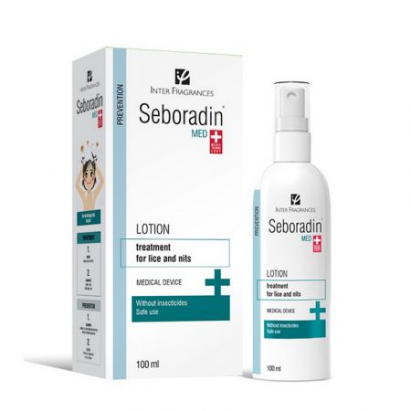 Lotiune pentru tratamentul paduchilor si lindinilor Med, 100 ml, Seboradin