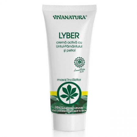 Crema activa cu Untul-Pamantului si petrol Lyber, 75 ml, Vivanatura