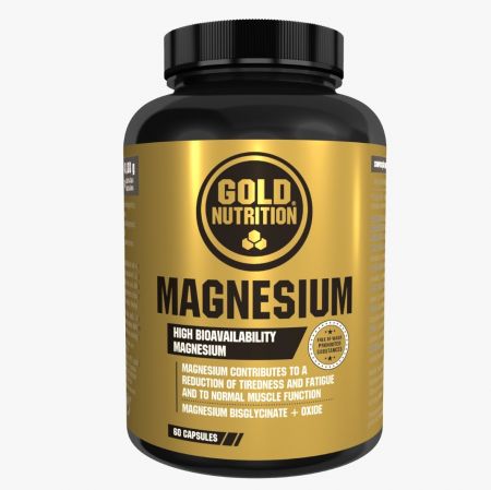 Magneziu, 60 capsule vegetale, Gold Nutrition