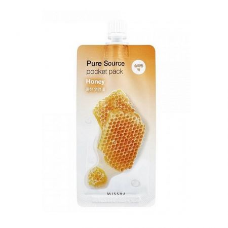 Masca de noapte cu miere pentru elasticitate Pocket Pack, 10 ml, Missha