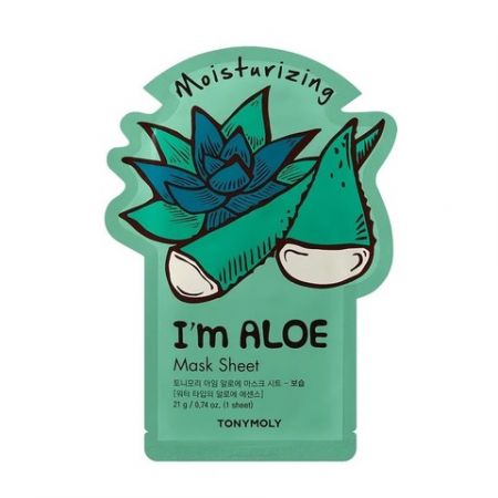 Masca faciala cu aloe vera I'm, 21 g, TonyMoly