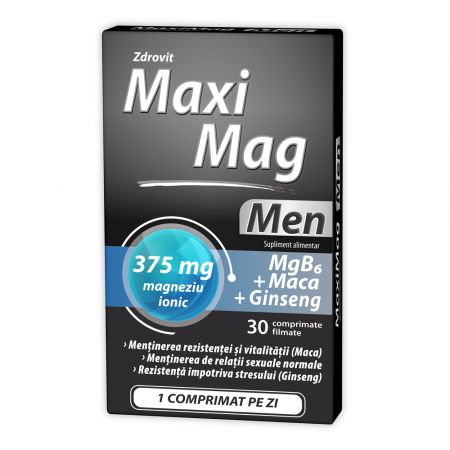 Maximag Men, 30 comprimate, Zdrovit