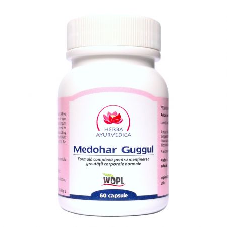 Medohar Guggul, 60 capsule, Herba Ayurvedica