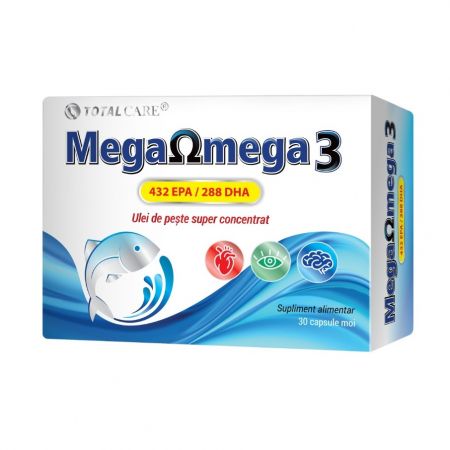 Mega Omega 3, 30 capsule moi, Cosmopharm