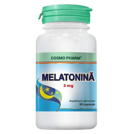 Melatonina, 30 capsule, Cosmopharm