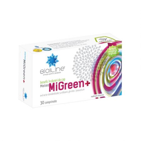 Meteo MiGreen BioSunLine, 30 comprimate, Helcor